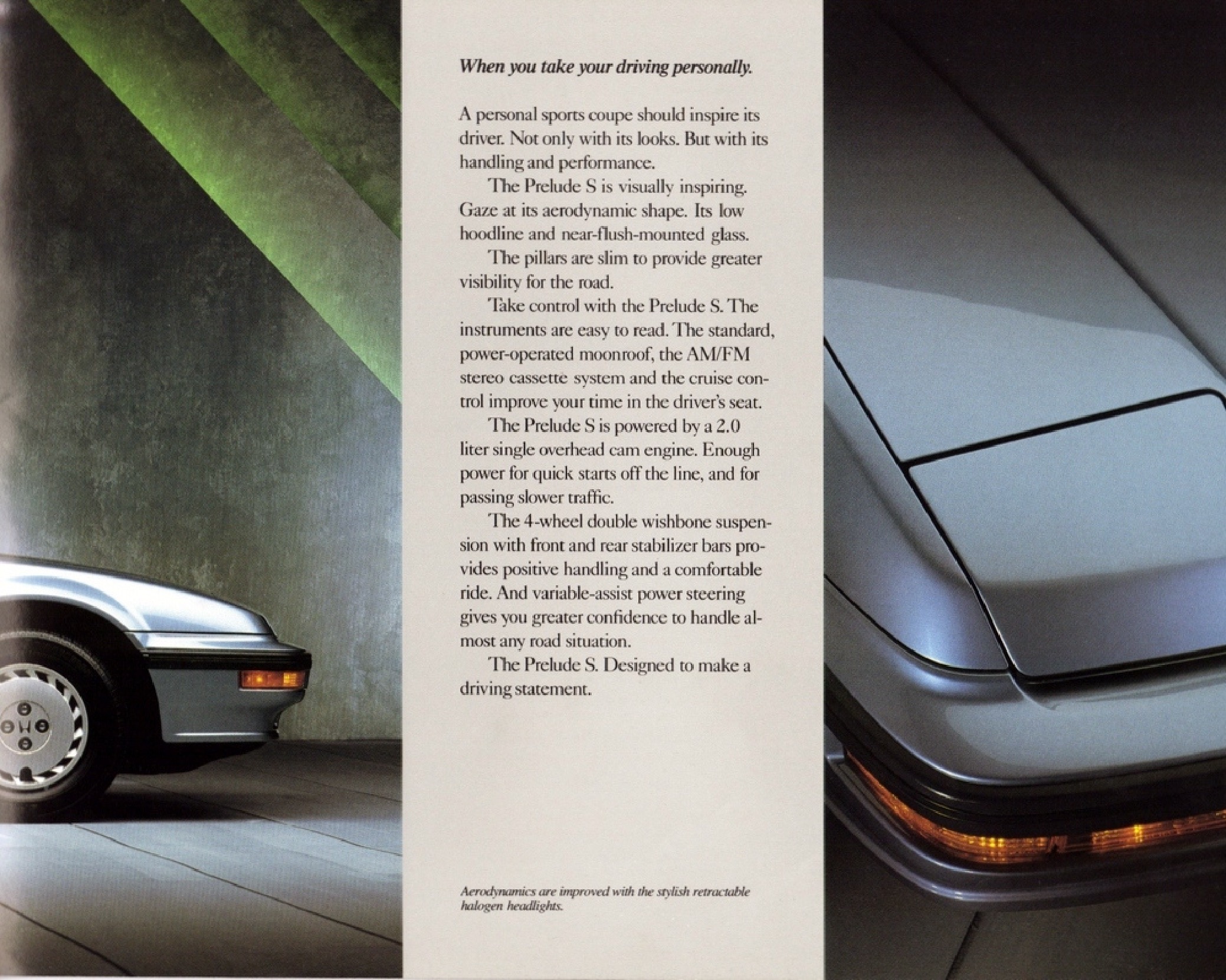 1989 Honda Prelude Brochure Page 16